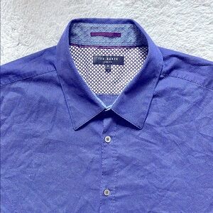 Ted Baker Men's Purple Shirt